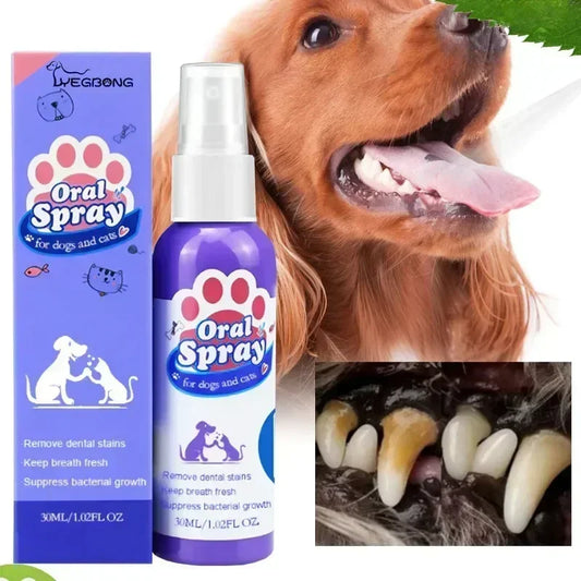 Pet Teeth Cleaning Spray Oral Care