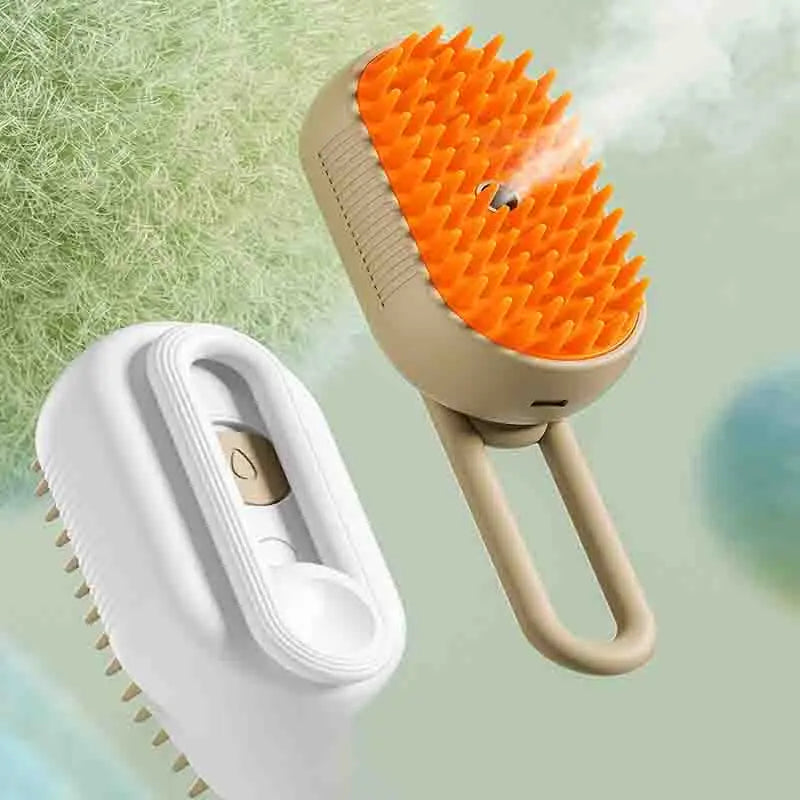 Pet Spray Massage Brush and Removal Brush Comb