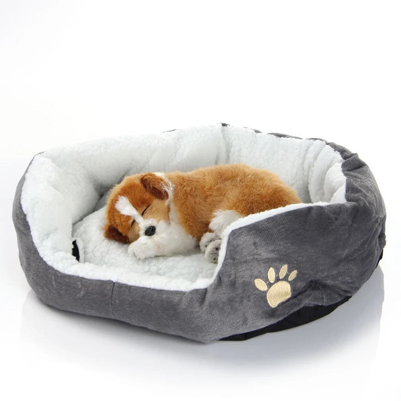 Cotton Dog Cave Bed