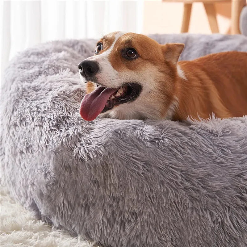 15.7 Inch-43.3 Inch Round Pet Bed