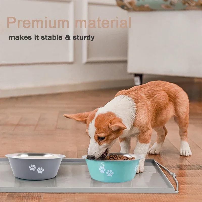 Non-slip Dog Bowls