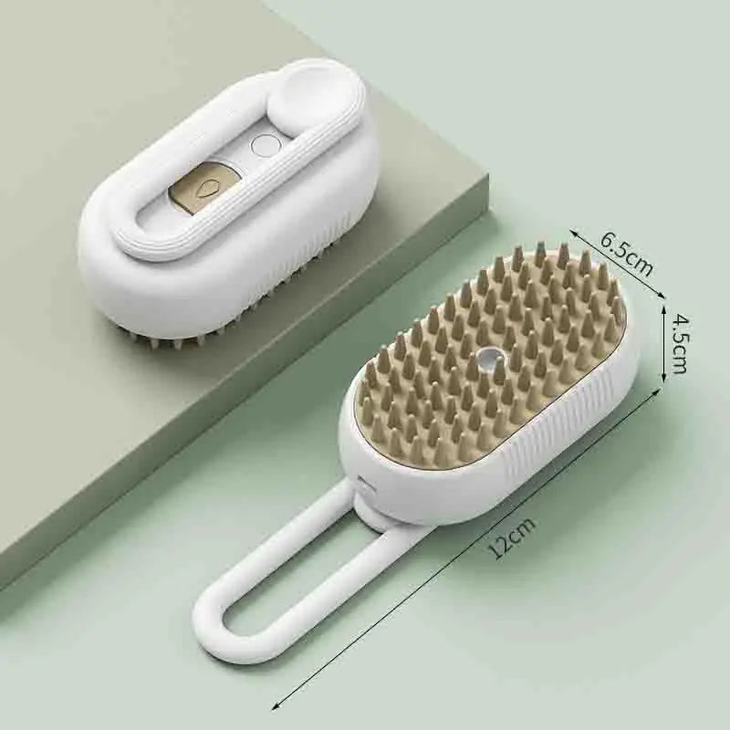 Pet Spray Massage Brush and Removal Brush Comb