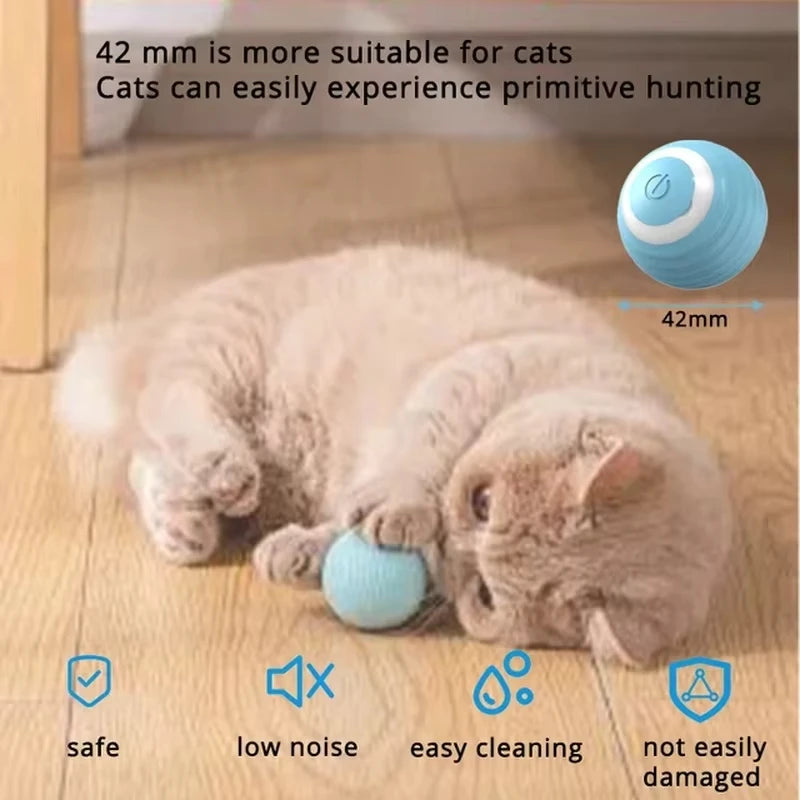 Cat Interactive Ball Training Self-moving