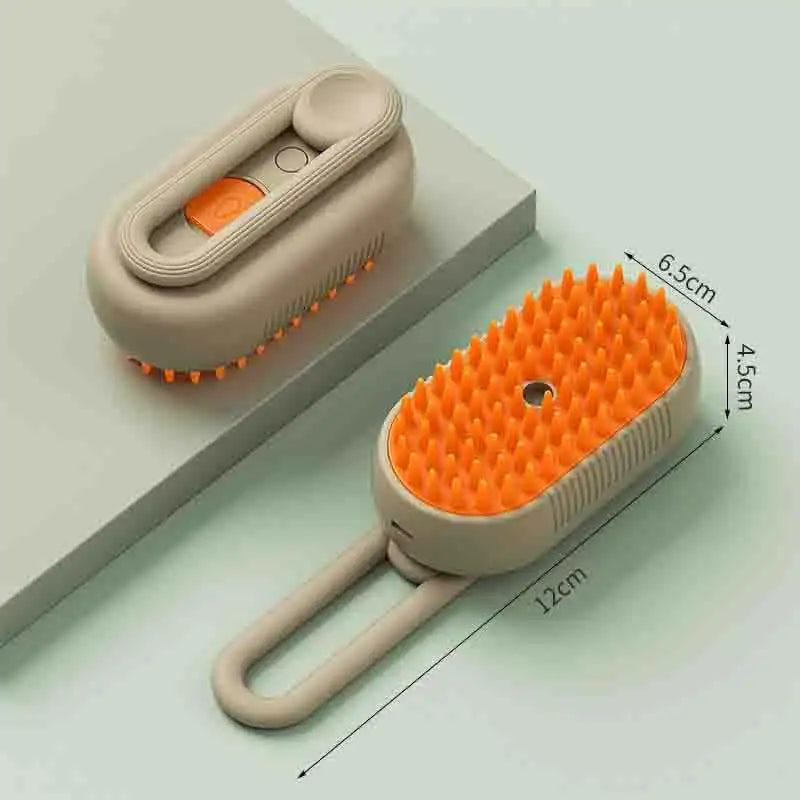 Pet Spray Massage Brush and Removal Brush Comb