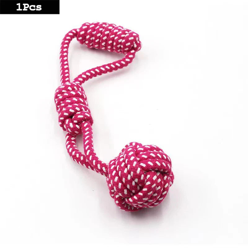 Toy Carrot Knot Rope Ball Toy