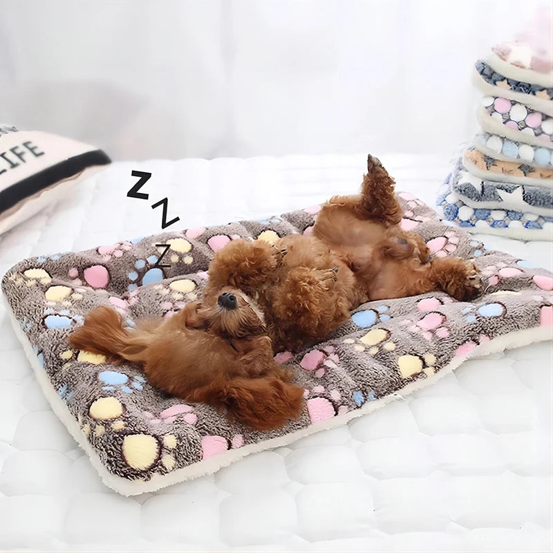 Pet Mats Flannel Thickened Dog Bed Mat